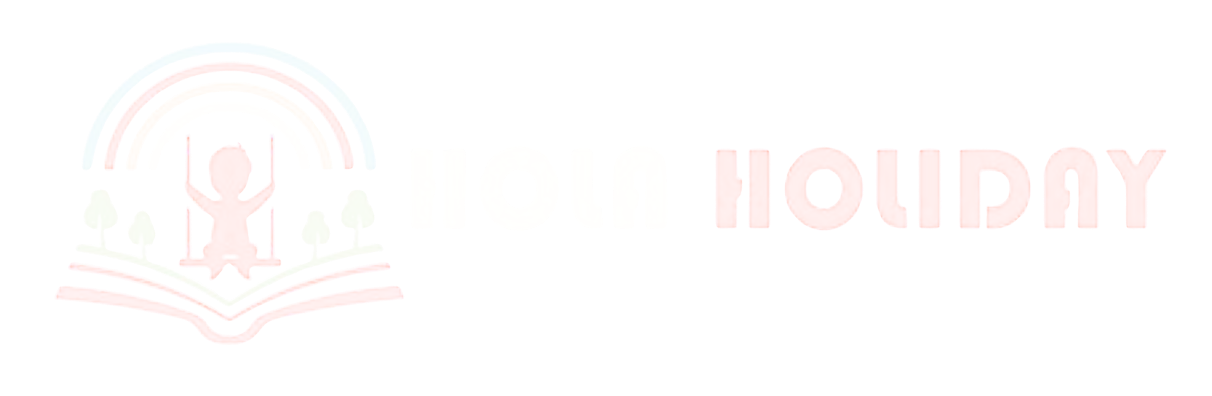 Logo Hola Holiday Putih